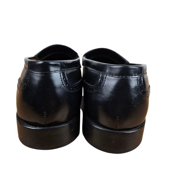 Florsheim Brinson Kiltie Tassel Loafers Sz 9.5 D Wingtip Black Leather Shoes main image 11